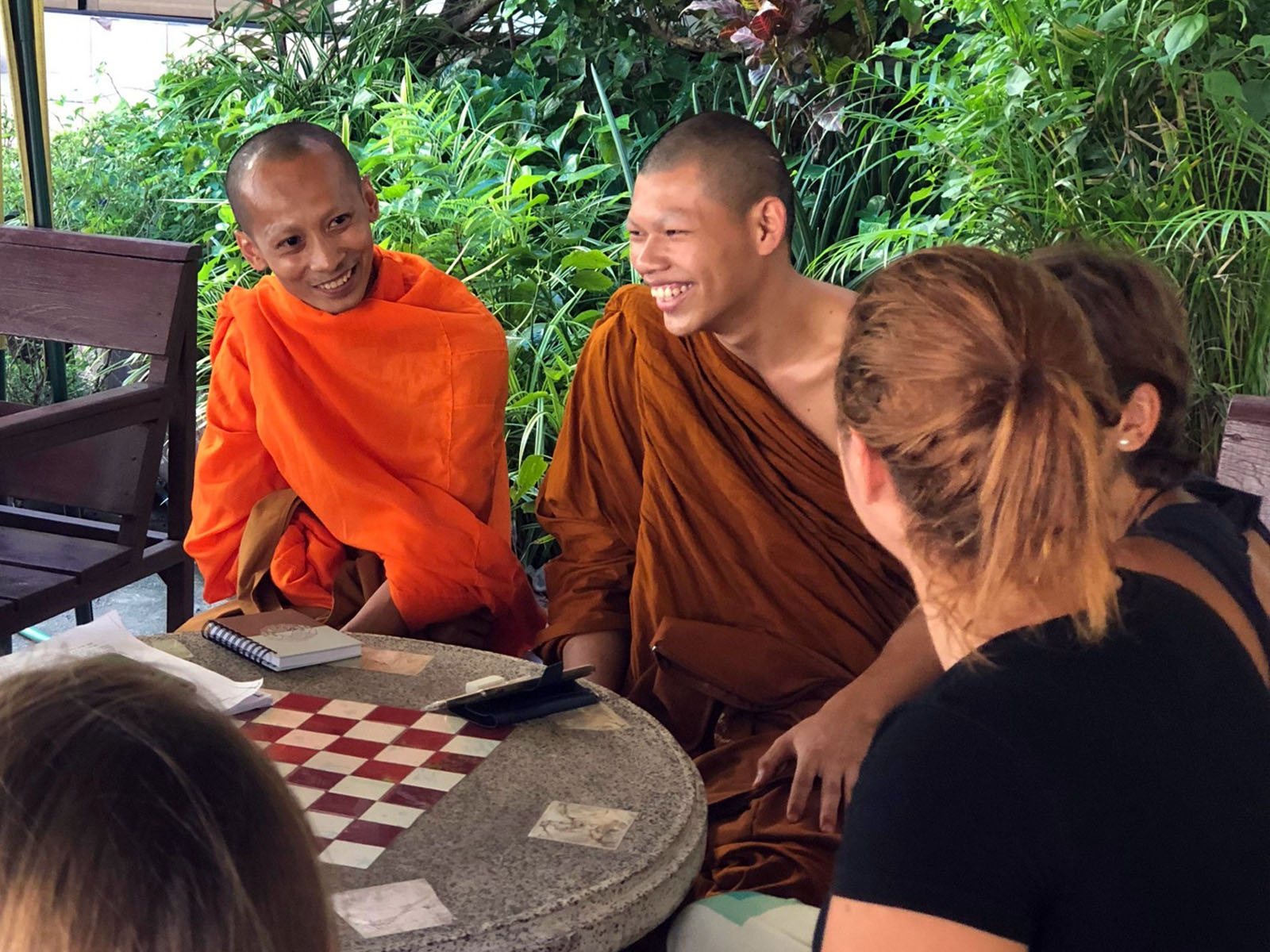 Plaudere mit einem Mönch | Chiang Mai Trekking | Das beste Trekking in Chiang Mai mit Piroon Nantaya