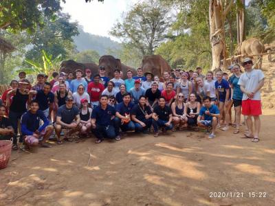 University of Maryland College Park 53 pax | Chiang Mai Trekking | Das beste Trekking in Chiang Mai mit Piroon Nantaya