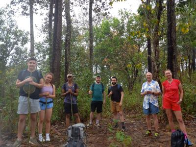 Sara, Przemysllay, Jordan, Jessica,,Shea, Leon, Giovanni | Chiang Mai Trekking | Das beste Trekking in Chiang Mai mit Piroon Nantaya