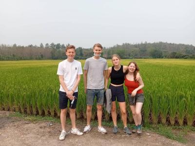 Esmee, Ella, Lucas, Bas | Chiang Mai Trekking | Das beste Trekking in Chiang Mai mit Piroon Nantaya